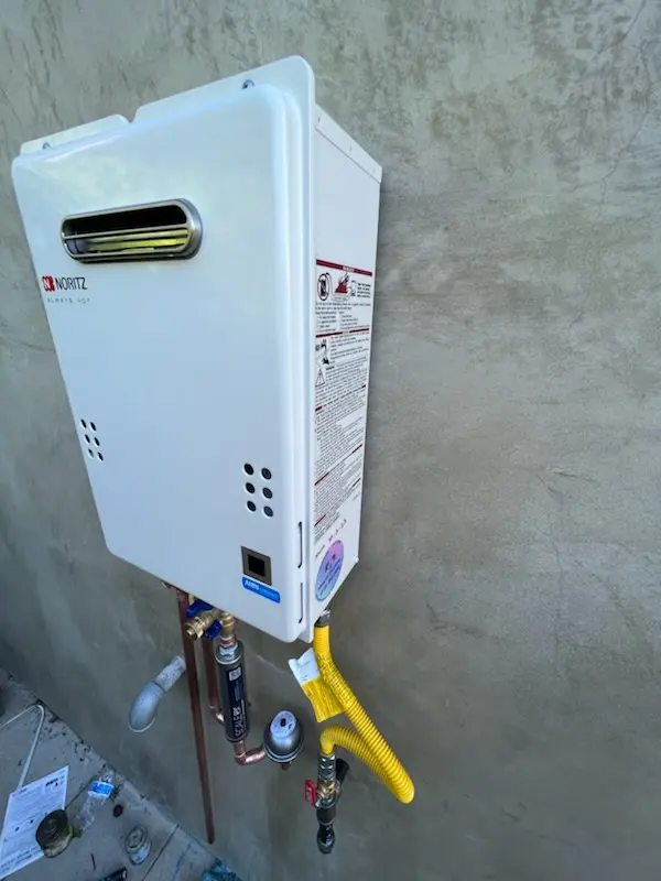 Tankless water heater installation for North Heights homes